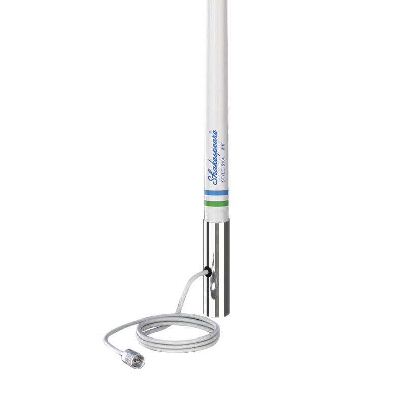 Antenne VHF Classic 3dB 1.2m férule chrome 4.5m RG58 + PL259