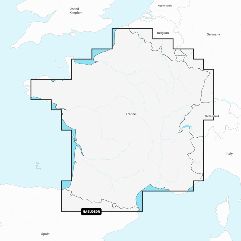 Carte Navionics Platinum+ Regular SD - FRANCE EAUX INTERIEURES