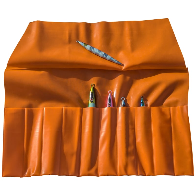 LURE ROLL JIG -Trousse 10 poches pour JIG - Orange 
