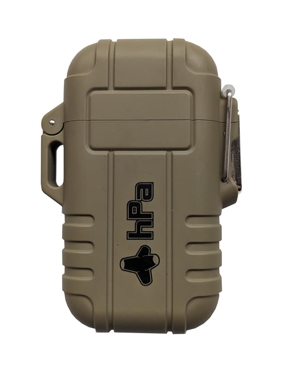 Briquet butane waterproof- VERT/OLIVE