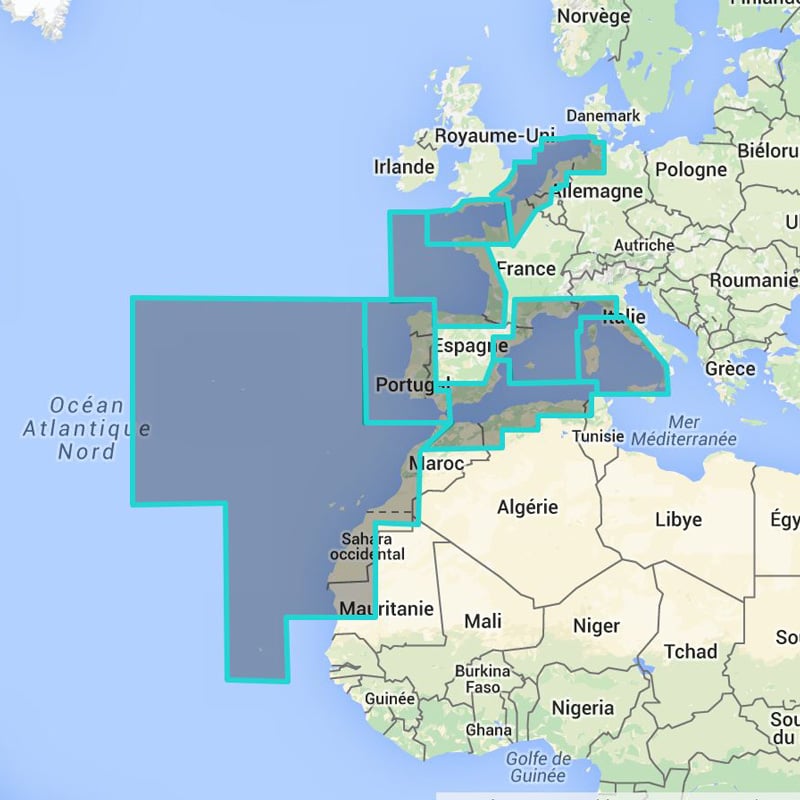 // Zone de Carte Mega Wide MM3D (Raster ou C-MAP)
