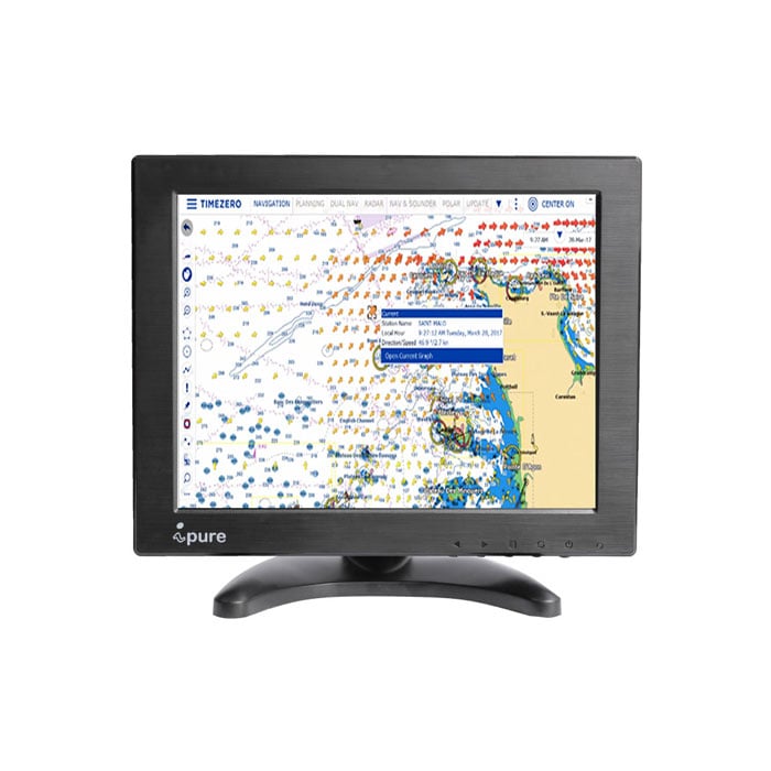 V10 : Ecran 10"4 Led LCD - 12-220 Volts