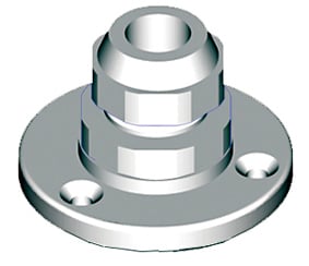 Passe câble plastique pour câble diamètre de 4 à 11mm (PC/027)