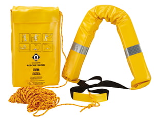 CREWSAVER PVC RESCUE SLING - Jaune 30 mètres