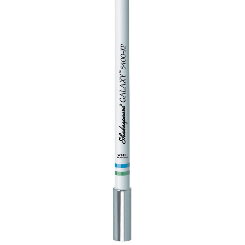 Antenne VHF Galaxy blanche 3dB 1.2m férule inox, 6m câble RG8X+PL259