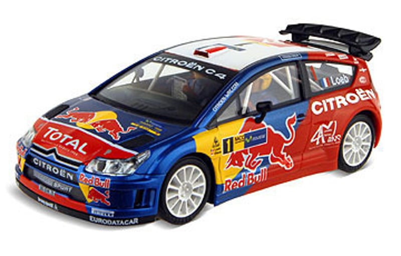 NINCO catalogue picture of Citroen C4 WRC "Red Bull"