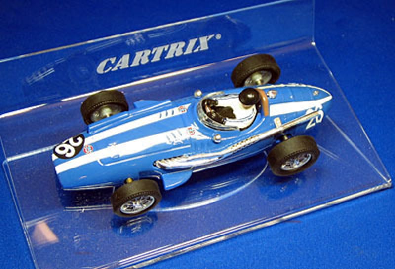 Cartrix catalogue picture of 1957 M. Gregori #26 - Maserati 250F