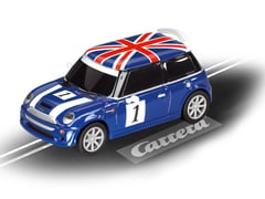 Mini Cooper S blau