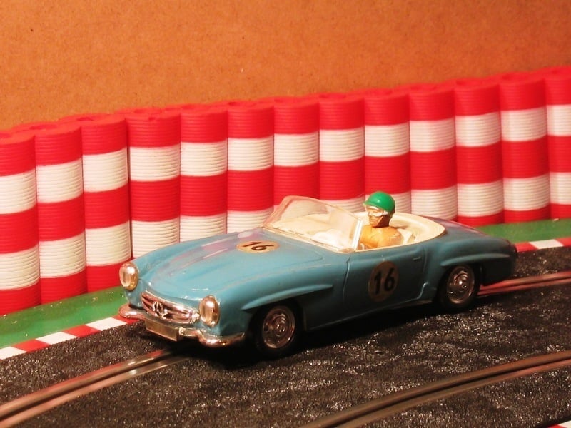 Neldo.net picture of Scalextric Spain Mercedes 190 SL (Color: blue)