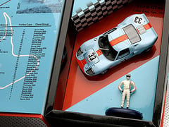 Ford GT40 Gulf 1000km Spa 1968 with Brian Redman driver Figure