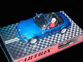 BMW-Z3 Roadster abierto (azul metalizado)