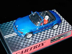 BMW-Z3 Roadster abierto (azul metalizado)