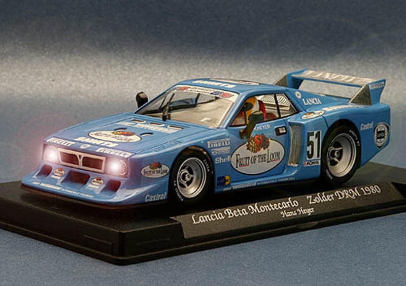 GB Track catalogue picture of Lancia Montecarlo 1980 Hans Heyer Fruit of the Loom #51