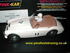 Austin Healey 3000 Descapotable Blanco