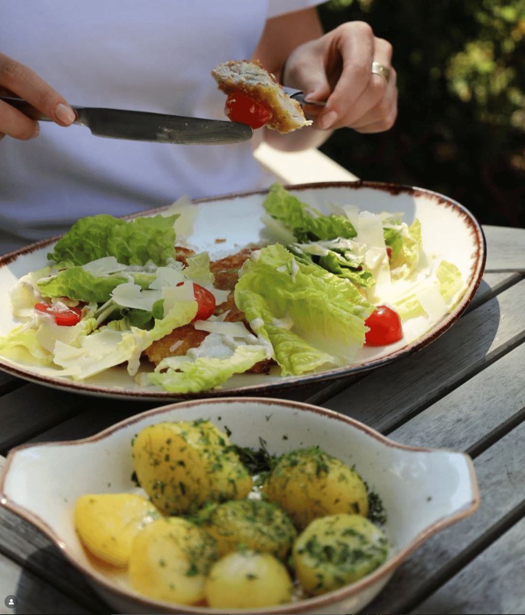 Kotlet drobiowy a'la cezar
