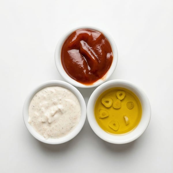 AI-generated variant of Zestaw 3 sosów