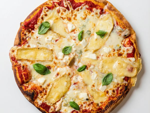 AI-generated variant of Quattro Formaggi