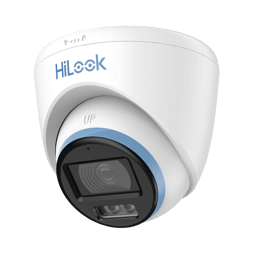 Camara Turret TURBOHD Hilook THC-T259-LS de 3K (5MP)/Lente 3.6MM/40 Mts IR EXIR + 40 Mts Luz Blanca/Microfono Integrado/Exterior IP67/DWDR