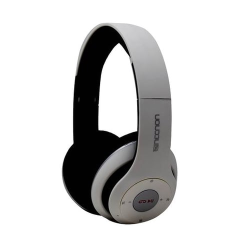 Diadema Audifono Inalambrico Necnon NBH-01/ Bluetooth/ 3.5MM/ 3.5MML/ Radio-FM/ Micro-SD/ Manos Libres/ Sonido HI-FI/ Color Blanco, NCAB0112RZ