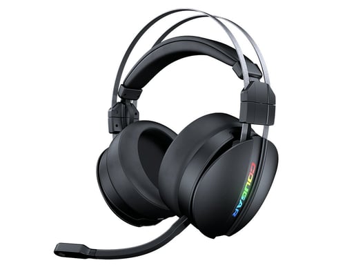 Diadema Audifono con Microfono Cougar Omnes Essential Inalambrico, 3.5MM/ Wireless, Negro, 3HW50G53B.0001