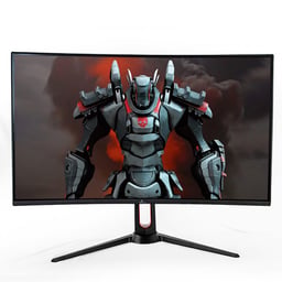 Monitor Led 31.5" Gamer Curvo Yeyian Sigurd YMC-70201 FHD/ Widescreen/ Freesync/ 165HZ/ 1MS/ HDMI/ Negro-Rojo