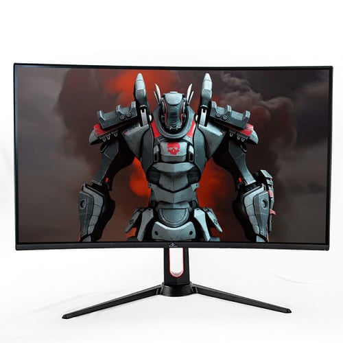 Monitor Led 31.5" Gamer Curvo Yeyian Sigurd YMC-70201 FHD/ Widescreen/ Freesync/ 165HZ/ 1MS/ HDMI/ Negro-Rojo