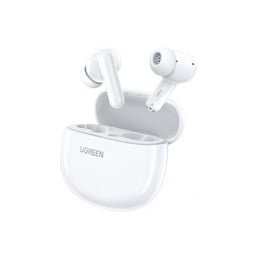 Audífonos Inalámbricos UGREEN HiTune P3 Bluetooth 5.4 TWS ENC USB-C IPX4 BLANCO