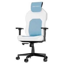 Silla Gamer Vertagear SL1800/Color Blanco-Azul/150KG/Cuero Sintetico PUC/Reposabrazos Ajustable/VG-SL1800_BL