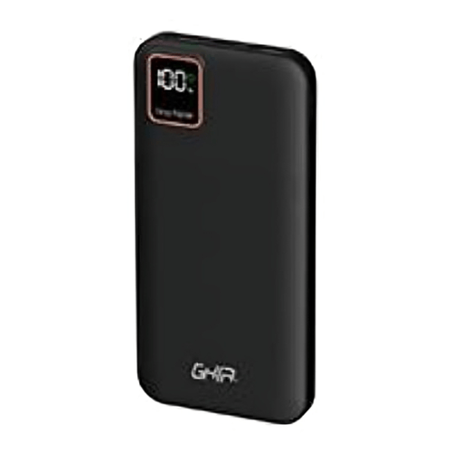 Power Bank GHIA GAC-241 10000mAh, color negro.