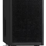 Gabinete Fractal Design FD-CA-CORE-1000-USB3-BL Core 1000 / Media Torre / Micro-ATX / ITX / Sin Fuente - Ventilador / USB 3.2 / Negro