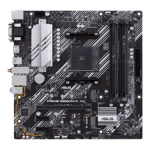 Tarjeta Madre Asus Prime B550M-A AC Socket-AM4/ 4XDDR4/ Micro ATX/ PCIE4.0/ Dual M.2/ USB 3.2/ Aura Sync RGB