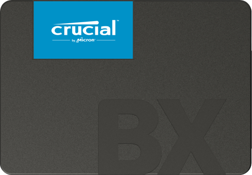 Unidad de estado sólido 240GB Crucial BX500 SSD SATA3 2.5" 540MBS / 500MBS, CT240BX500SSD1