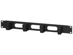 Organizador De Cables MANHATTAN 711050 19"/1U Con Anillo De Plastico De 53 MM