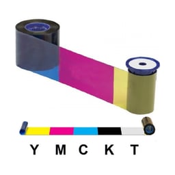 Kit Cinta Color YMCKT Datacard I07084 de 500 Impresiones p/Sigma DS3