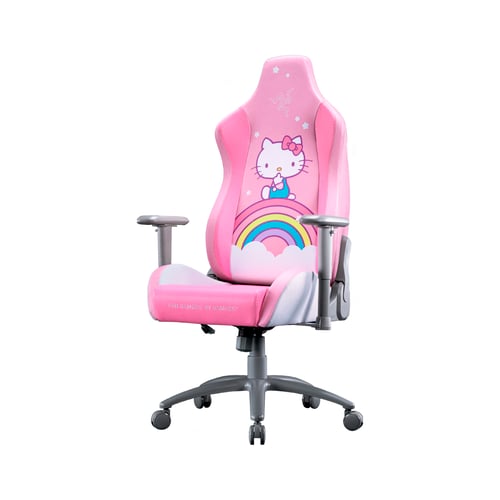 Silla Gamer Razer Iskur x Hello Kitty / Hasta 136kg / Rosa / RZ38-02840200-R3U1