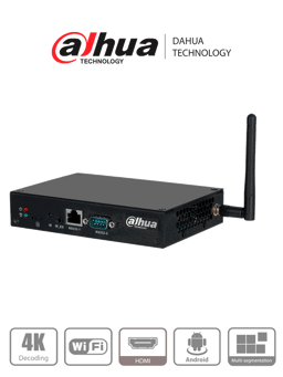 Caja de Control Multimedia Dahua DHI-DS04-AI400 Para Señalizacion Digital/ Android/ Compatible con Software MPS Para Administracion/ Ethernet