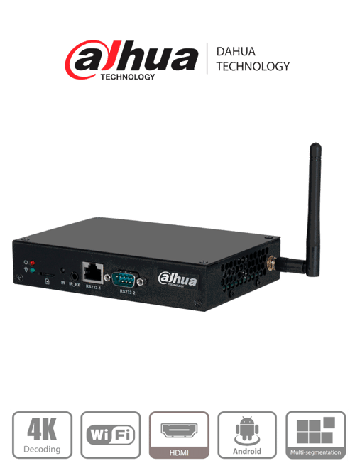 Caja de Control Multimedia Dahua DHI-DS04-AI400 Para Señalizacion Digital/ Android/ Compatible con Software MPS Para Administracion/ Ethernet