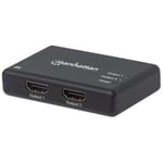 Video Splitter HDMI de 2 Puertos Manhattan 207669 HDMI 4K@30HZ