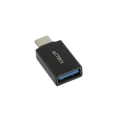 Adaptador ACTECK AC-934817 , USB Tipo C A USB-A 3.0 Shift Plus AU210 , Tipo Dongle OTG Macho A Hembra , Negro