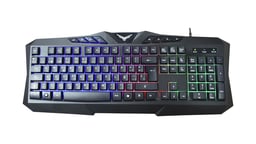 Teclado Gamer Naceb NA-0912 RGB Alambrico Negro