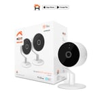 Kit de 2 Piezas Camara IP WIFI Nexxt AHIMPFI4U12PK 1080P/ Inalambrico/ Lente Fijo/ Vision Nocturna
