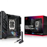 Tarjeta Madre Asus ROG STRIX B760-I GAMING WIFI Socket-1700 DDR5/ 64GB, 2 M.2, MINI-ITX, 2XPCIE 4.0, USB 3.2 Gen 2X2 TYPE-C,Aura Sync RGB