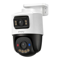 Cámara PT IMOU PS70F IPC-PS70FN-6M0 6MP DOBLE LENTE POE IP67 H.265 DETECCIÓN DE HUMANOS Y VEHÍCULOS AUDIO 2 VÍAS DISUASIÓN ACTIVA SMART COLOR SMART TRACKING MICRO SD 512GB ONVIF