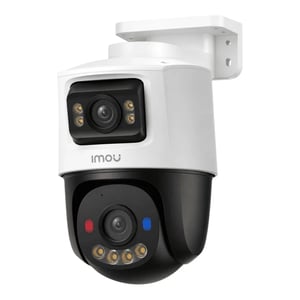 Cámara PT IMOU PS70F IPC-PS70FN-6M0 6MP DOBLE LENTE POE IP67 H.265 DETECCIÓN DE HUMANOS Y VEHÍCULOS AUDIO 2 VÍAS DISUASIÓN ACTIVA SMART COLOR SMART TRACKING MICRO SD 512GB ONVIF