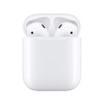 Audífonos Inalámbricos Apple MV7N2BE/A Airpods 2DA Gen Blanco con Estuche de Carga