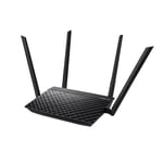 Router Inalámbrico Asus RT-AC1200 V2 Dual Banda, 2.4/ 5GHZ, 4 Antenas, 4XRJ-45, Gaming