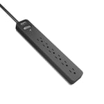 Supresor APC PE66, 6 Contactos/120V/Negro