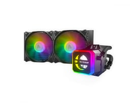 Sistema Enfriamiento Liquido para CPU Cougar Helor 240, RGB, Multisocket, 12V, 1800RPM, 35CCL24.0001
