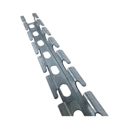 Sujetador Universal Profundo Multiusos Charofil CH-SUJP-EZ / Tramos De 3 Metros De Largo / Con Acabado Electro Zinc / Complemento Ideal Para La Instalación De Charola Tipo Malla