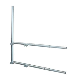 Brazo tipo "F" para tramos STZ-30G, galvanizado, SBL-30G